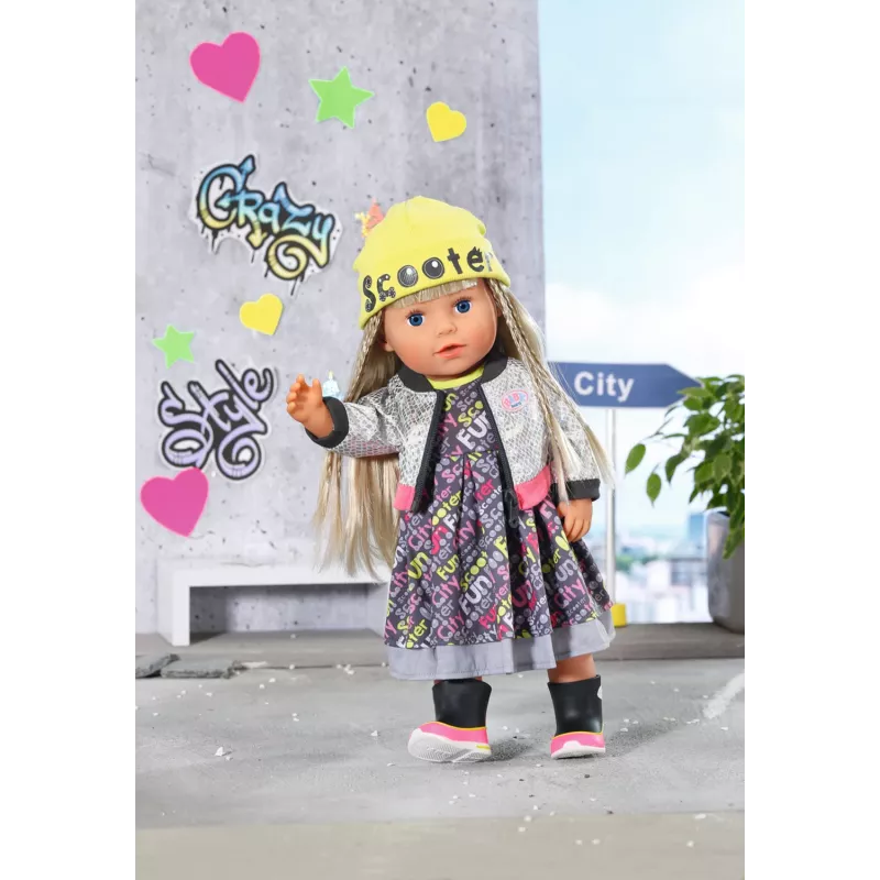 Set di vestiti per bambole BABY born City Deluxe Style da 3 anni 180 g