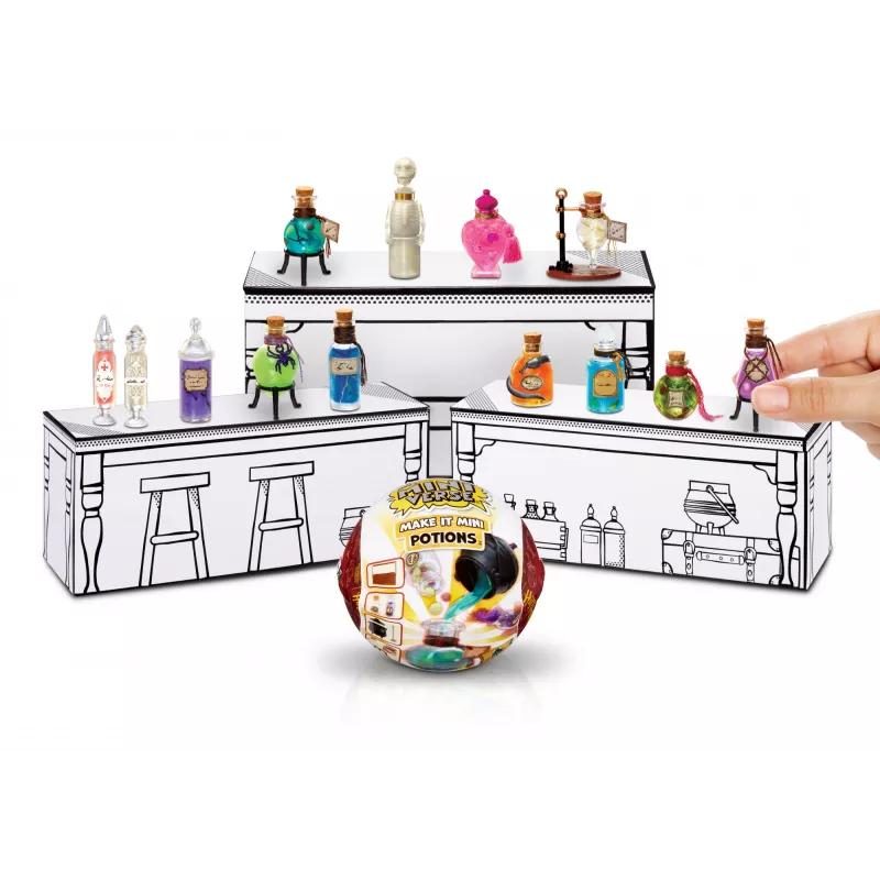 Miniverse - Harry Potter Make It Mini Potions, 8 anni, multicolore, plastica, resina