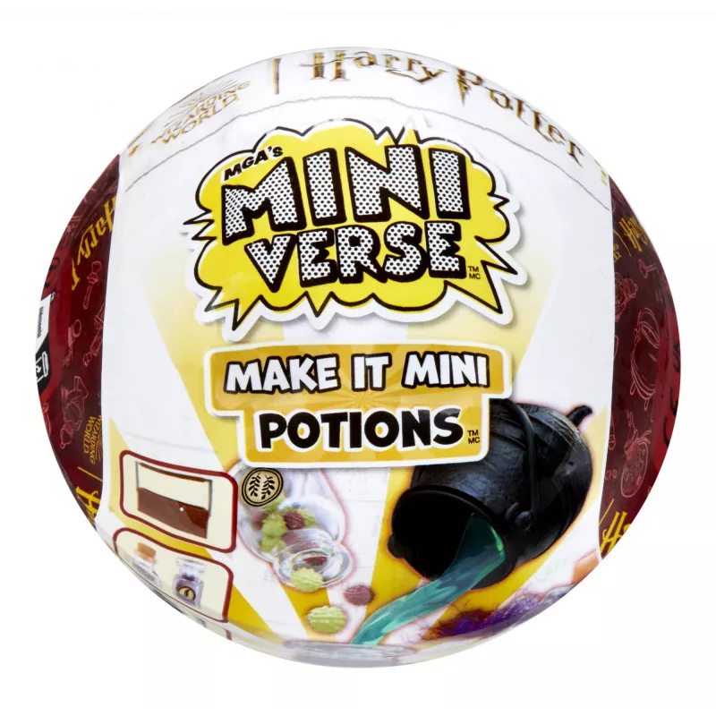 Miniverse - Harry Potter Make It Mini Potions, 8 anni, multicolore, plastica, resina