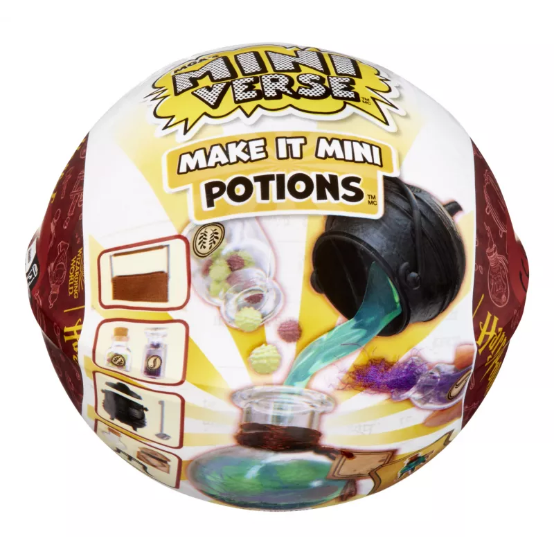 Miniverse - Harry Potter Make It Mini Potions, 8 anni, multicolore, plastica, resina