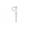 Set ganci a vite e tasselli Fischer 564173 25 pezzi plastica 8 mm