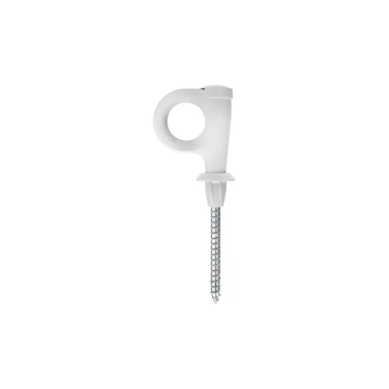 Set ganci a vite e tasselli Fischer 564173 25 pezzi plastica 8 mm