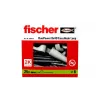 Set ganci a vite e tasselli Fischer 564173 25 pezzi plastica 8 mm