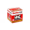 Set ganci a vite e tasselli Fischer 564173 25 pezzi plastica 8 mm