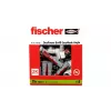 Set ganci a vite e tasselli Fischer 564169 25 pezzi plastica 8 mm