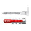 Set ganci a vite e tasselli Fischer 564169 25 pezzi plastica 8 mm