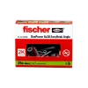 Set ganci a vite e tasselli Fischer 564168 25 pezzi foro 6 mm