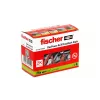 Set ganci a vite e tasselli Fischer 564168 25 pezzi foro 6 mm