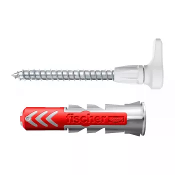 Set ganci a vite e tasselli Fischer 564168 25 pezzi foro 6 mm
