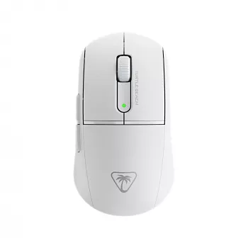 Turtle Beach Burst II Air White – Mouse da gaming wireless 2.4GHz: 47g ultraleggero, switch ottici, sensore ottico 26K DPI, Bluetooth, batteria 120h