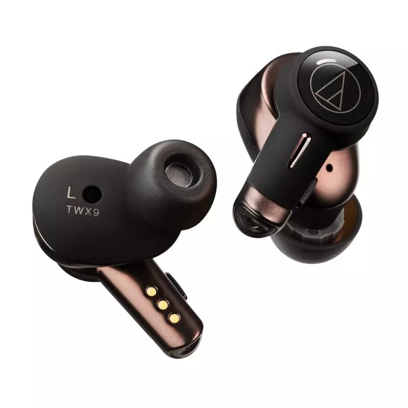 Audio-Technica ATH-TWX9 cuffie — True Wireless In-ear TWS, 10–40000 Hz, Bluetooth, marrone