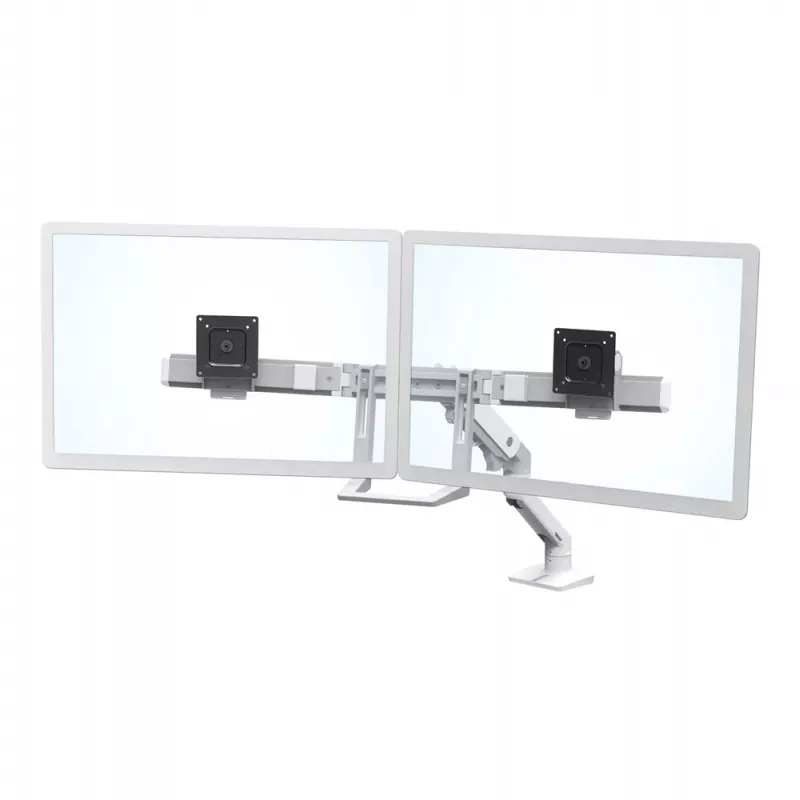 ERGOTRON Hx Desk braccio doppio per monitor bianco (45-476-216)