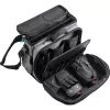 Tool Belt b&w international con tasche portautensili modulari e borsa portaoggetti, nero