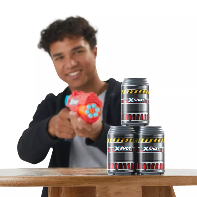 ZURU XSHOT Excel Reflex 6 blaster per dardi con dardi