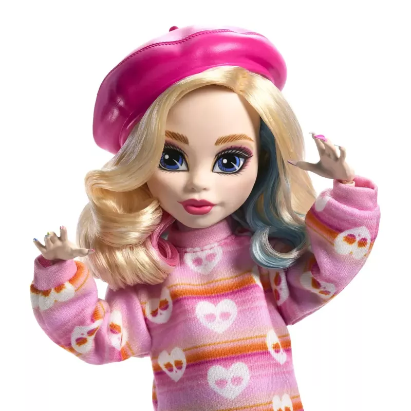 Bambola moda Mattel Monster High Wednesday Enid Sinclair multicolore
