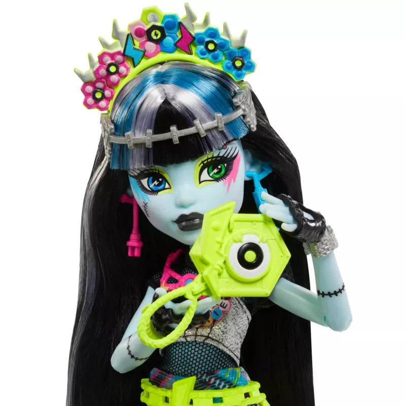 Bambola MATTEL Frankie Stein Monsterfest HXH79 — bambola moda da collezione Monster High