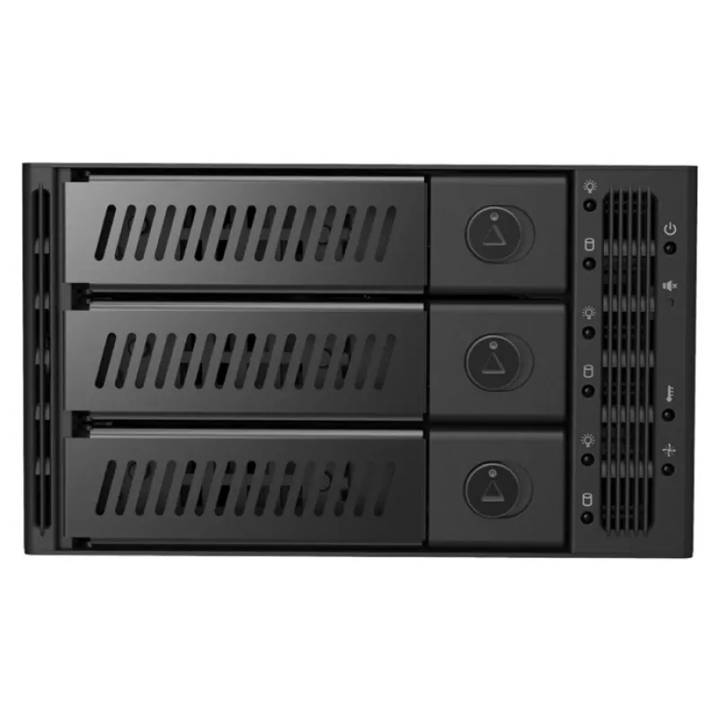 Chieftec CMR-2131SAS mascherina per vano unità nero