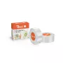 Peach PE102 rotolo di etichette, 14x40 mm, 180 etichette, trasparente