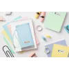 Peach PE110 stampante di etichette, stampa termica diretta, Bluetooth, batteria integrata, blu