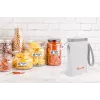 Peach PE110 stampante di etichette, stampa termica diretta, Bluetooth, batteria integrata, bianca