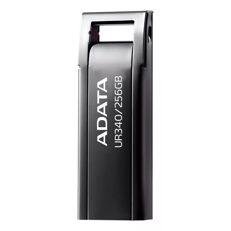 ADATA UR340 chiavetta USB 256 GB USB Type-A 3.2 Gen 1, velocità di lettura fino a 100 MB/s, nera