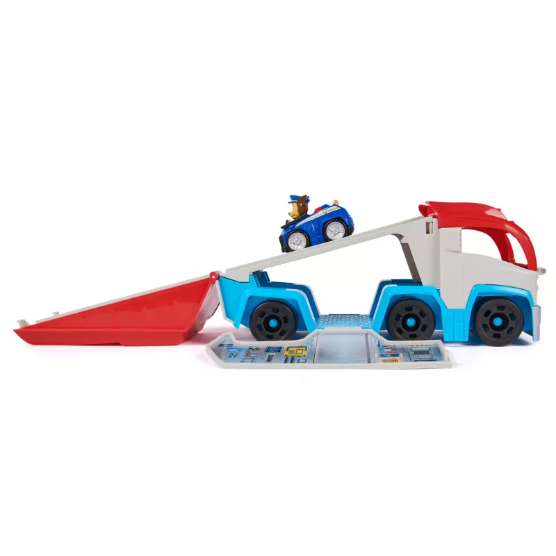 Set veicolo Spin Master PAW Patrol Pup Squad Patroller Team Vehicle con auto Chase collezionabile, da 3 anni, plastica, multicolore