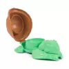 Kinetic Sand, Project Planet Turtle Beach con 397g di sabbia da gioco, strumenti e stampi, materiali sostenibili ed ecologici, giocattolo sensoriale per bambini
