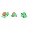 Kinetic Sand, Project Planet Turtle Beach con 397g di sabbia da gioco, strumenti e stampi, materiali sostenibili ed ecologici, giocattolo sensoriale per bambini