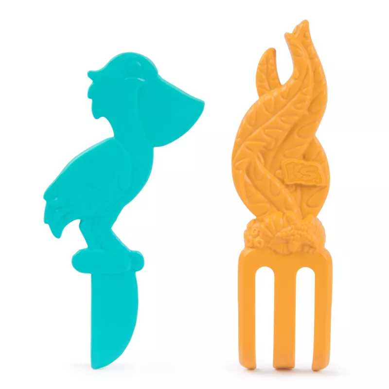 Kinetic Sand, Project Planet Turtle Beach con 397g di sabbia da gioco, strumenti e stampi, materiali sostenibili ed ecologici, giocattolo sensoriale per bambini