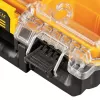 Cassetta portautensili DeWALT ToughSystem 2.0 nero trasparente giallo 6 tasche