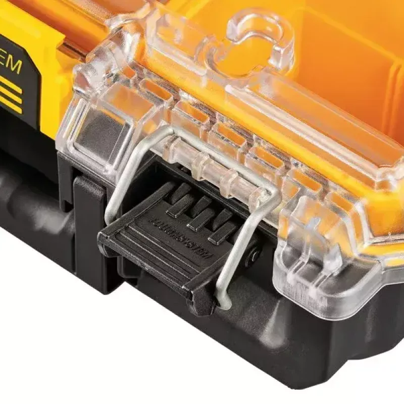 Cassetta portautensili DeWALT ToughSystem 2.0 nero trasparente giallo 6 tasche