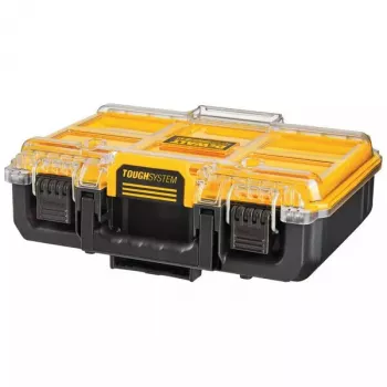 Cassetta portautensili DeWALT ToughSystem 2.0 nero trasparente giallo 6 tasche