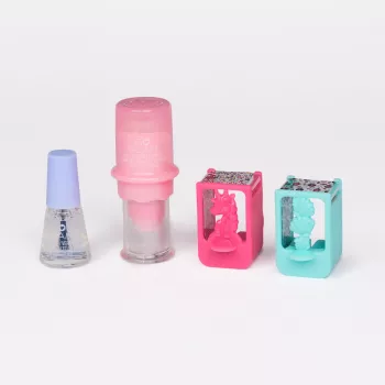 Cool Maker, GO GLAM set di ricarica nail studio, design unicorno e sirena, 80 unghie da decorare (confezione può variare), giocattolo creativo per bambini da 7 anni