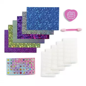 Cool Maker, Mix & Mani set unghie in pellicola con 6 pellicole e adesivi per 5 manicure fai da te (confezione può variare), giocattolo creativo per bambini da 7 anni