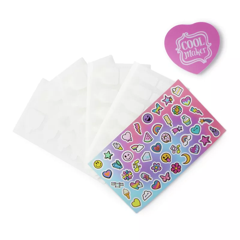 Cool Maker, Mix & Mani set unghie in pellicola con 6 pellicole e adesivi per 5 manicure fai da te (confezione può variare), giocattolo creativo per bambini da 7 anni