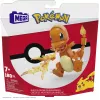 MEGA Pokémon Build & Show Charmander set da costruzione giocattolo, alto 10 cm,