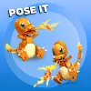 MEGA Pokémon Build & Show Charmander set da costruzione giocattolo, alto 10 cm,