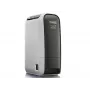 DeLonghi DNS65 deumidificatore, 6 l/giorno, serbatoio dell'acqua da 2,8 l, 220-240 V, 50 Hz, nero/bianco