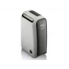 DeLonghi DNS65 deumidificatore, 6 l/giorno, serbatoio dell'acqua da 2,8 l, 220-240 V, 50 Hz, nero/bianco