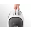 DeLonghi DNS65 deumidificatore, 6 l/giorno, serbatoio dell'acqua da 2,8 l, 220-240 V, 50 Hz, nero/bianco