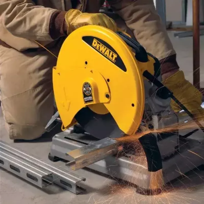 DeWalt D28715 troncatrice e tagliatrice a mitra a cambio rapido 14