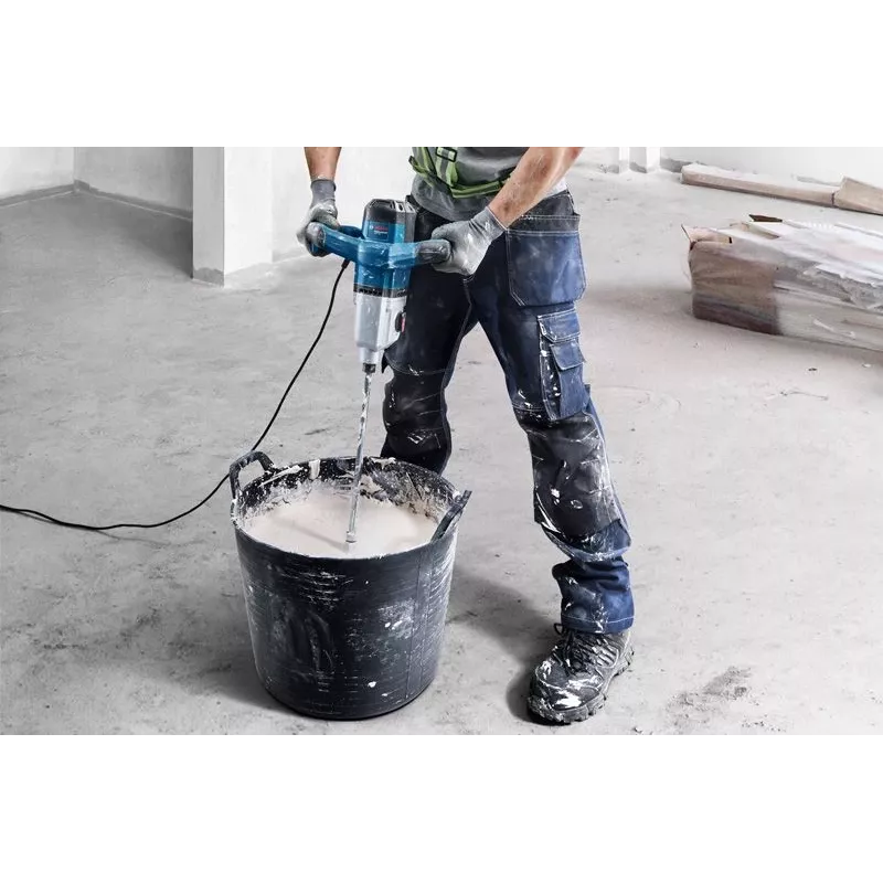 Bosch Professional GRW 140 miscelatore per vernici, 1400 W, a 2 velocità (06011C4020)