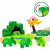 Set ferroviario Ravensburger Dinosaur Deluxe Set BRIO World 63610400 con funzioni interattive