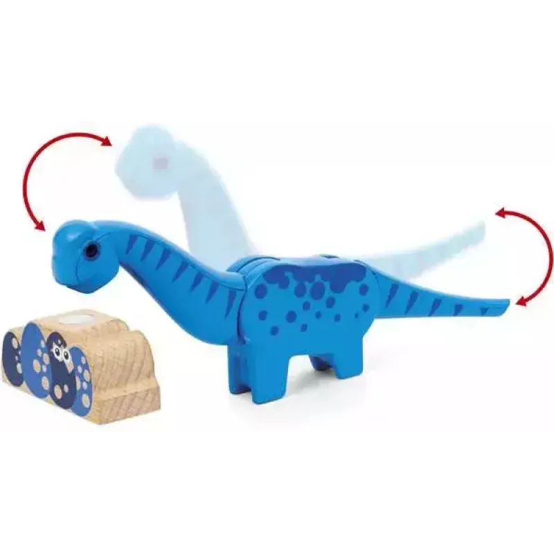 Treno BRIO Dinosaur Battery Train multicolore legno 3+