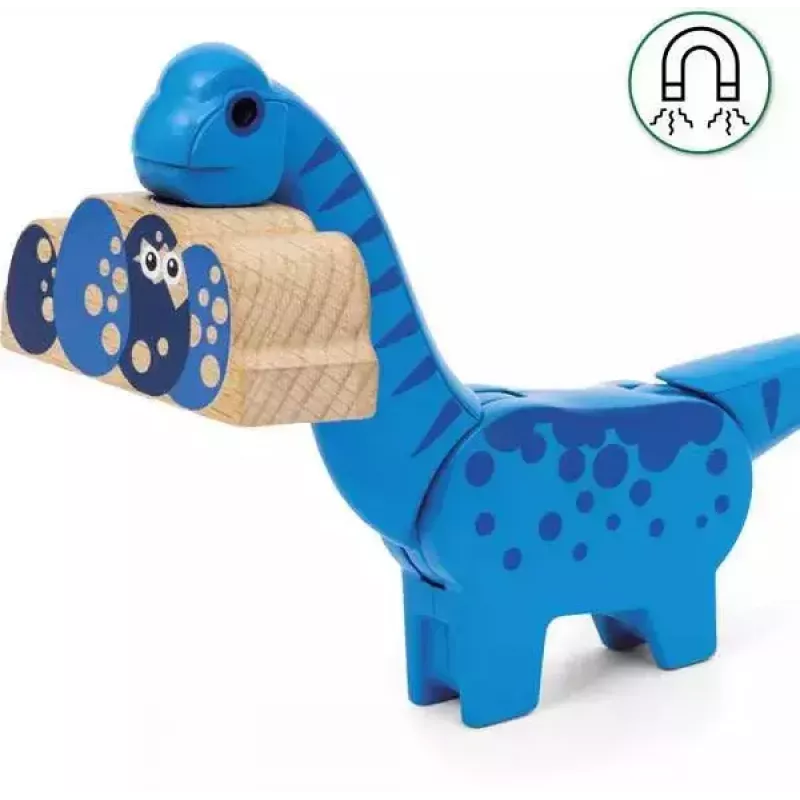Treno BRIO Dinosaur Battery Train multicolore legno 3+