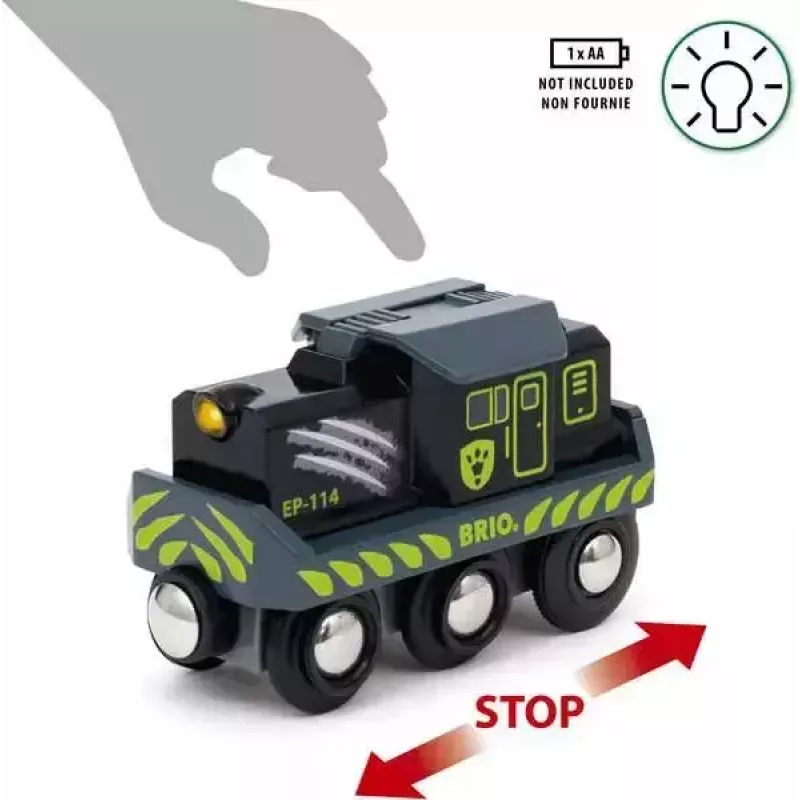 Treno BRIO Dinosaur Battery Train multicolore legno 3+