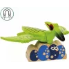 Treno BRIO Dinosaur Battery Train multicolore legno 3+
