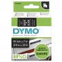 Etichette DYMO D1 autentiche | Stampa bianca su nastro nero | 19 mm x 7 m | Etichette autoadesive per etichettatrici LabelManager | Prodotto in Europa