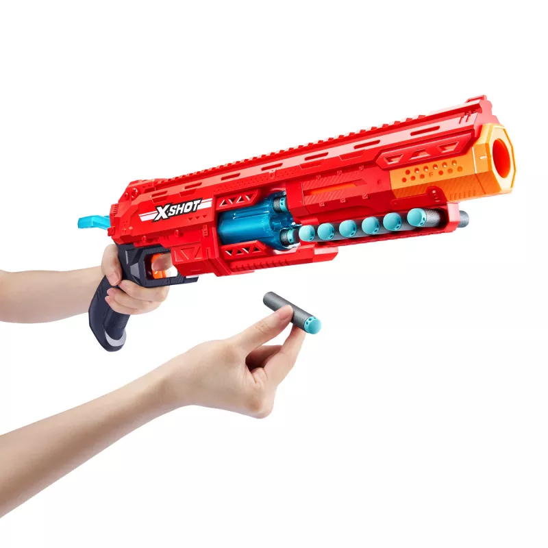 ZURU XSHOT Excel 36675 Caliber blaster per dardi, gittata 27 m