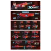 ZURU XSHOT Excel 36675 Caliber blaster per dardi, gittata 27 m